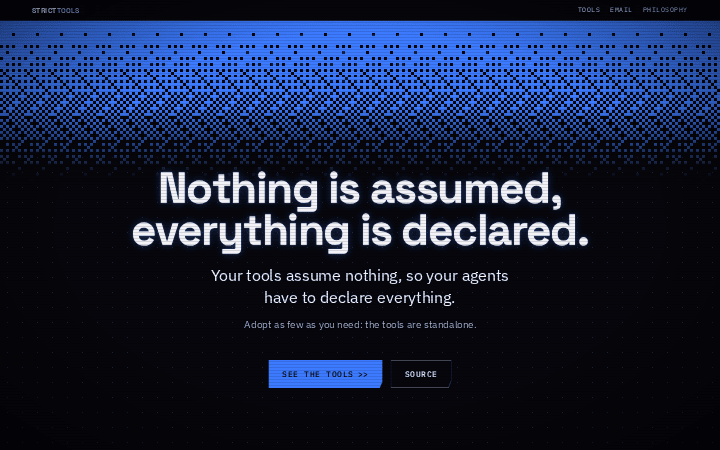 First screen of the Neon variation