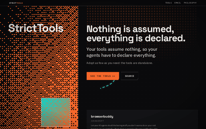 First screen of the Split variation